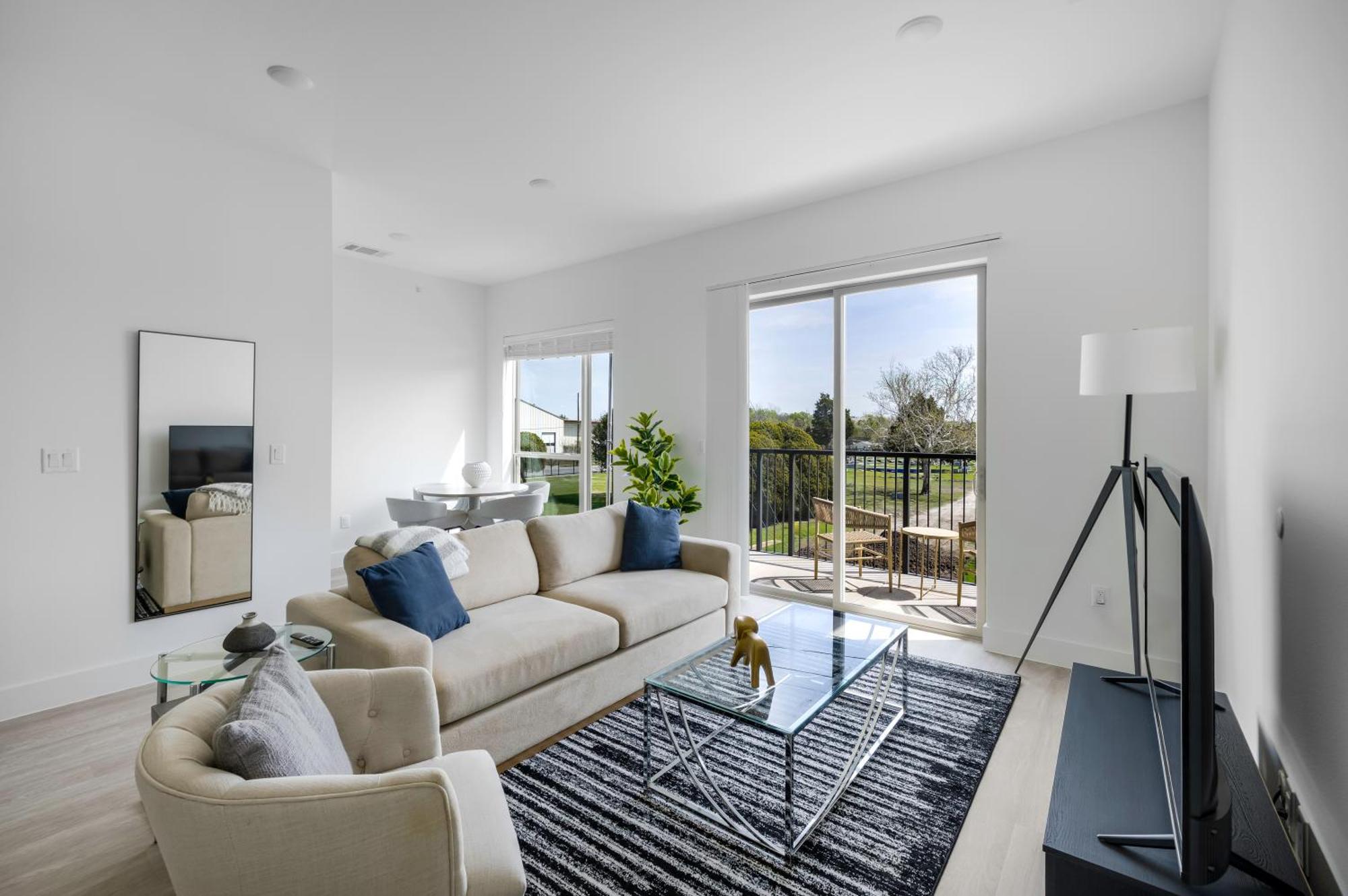 Railyard Apartments By Barsala Denton Rum bild