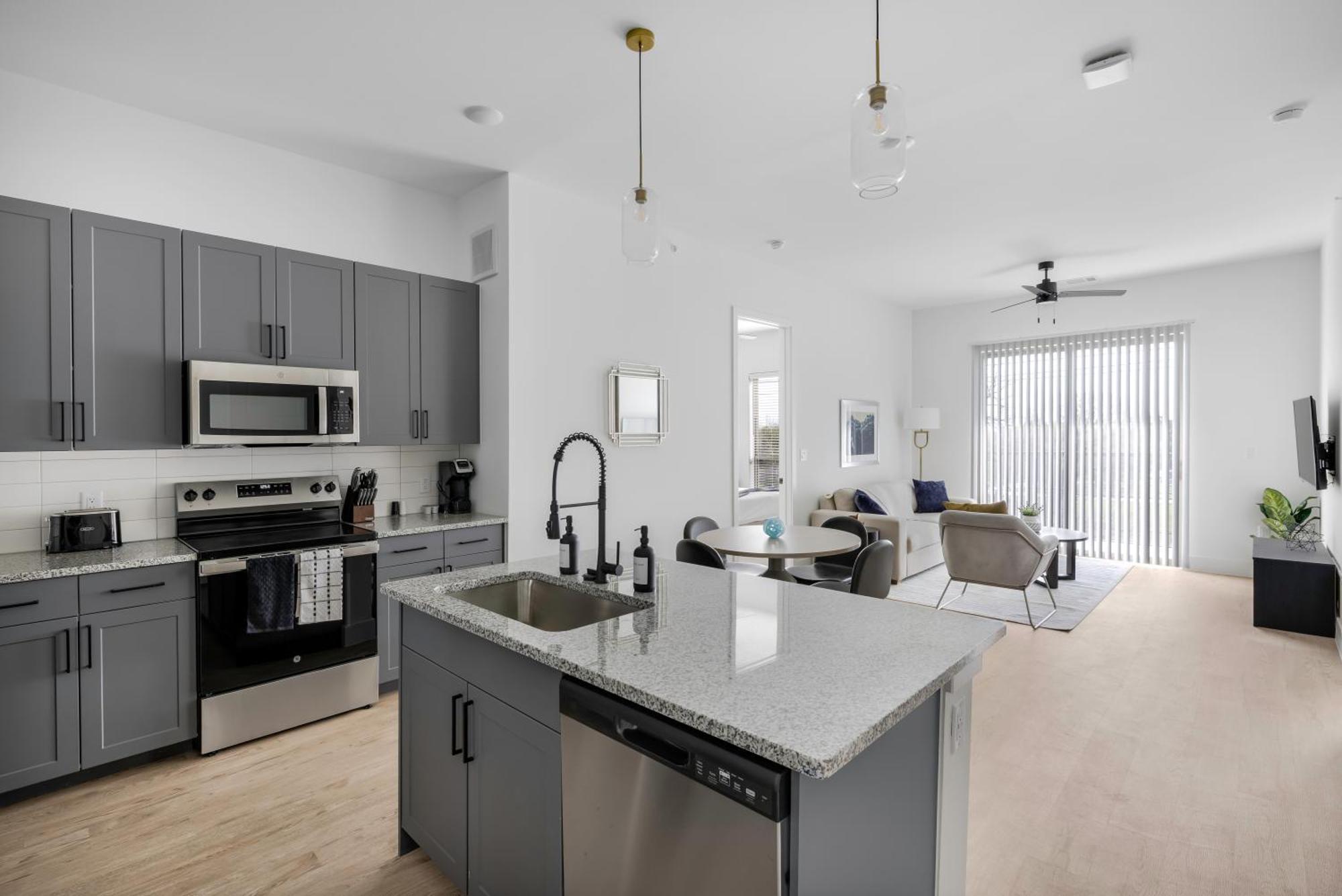 Railyard Apartments By Barsala Denton Rum bild