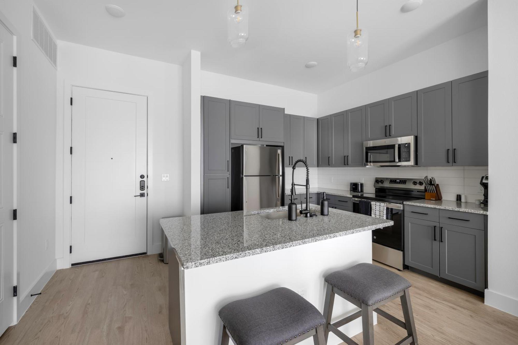 Railyard Apartments By Barsala Denton Rum bild